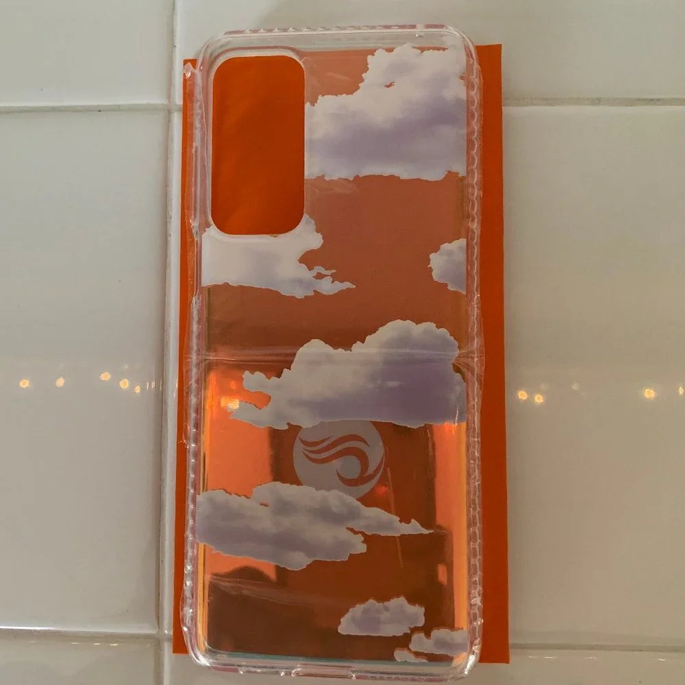 Moto Edge Cell Phone Case - Lazer Cloud for iPhone 15 Pro Max